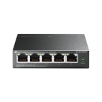 TP-Link TL-SF1005LP 5x10/100 (4xPOE) 41W Desktop Steel CCTV Switch, TL-SF1005LP