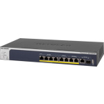 NETGEAR 8-Port PoE+ Multi-Gigabit Smart Managed Pro Switch with 10G Copper/Fiber Uplinks, MS510TXPP, MS510TXPP-100EUS