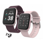 iGET FIT F25/Gold/Sport Band/Red, F25 Pink