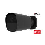 iGET SECURITY EP26 Black - WiFi bateriová FullHD kamera, IP65, zvuk, samostatná a pro alarm M5-4G CZ, 75020686