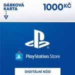 SONY ESD ESD CZ - PlayStation Store el. peněženka - 1000 Kč, SCEE-CZ-00100000