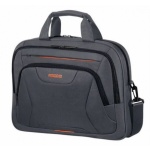 American Tourister AT WORK LAPTOP BAG 15.6" Black/Orange, 33G*39005