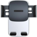 Baseus SUYK000001 Easy Control Phone Holder for Air Vent/Dashboard Black, 6932172600365