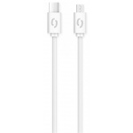 ALIGATOR Datový kabel POWER 3A, USB-C/microUSB bílý, DATKP42