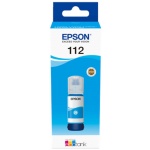 Epson 112 EcoTank Pigment Cyan ink bottle, C13T06C24A