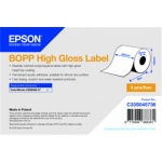 EPSON POKLADNÍ SYSTÉMY BOPP High Gloss Label Cont.R, 203mm x 68m, bílá C33S045736