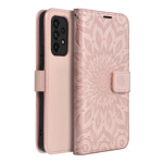 MEZZO Book case for SAMSUNG A53 5G mandala rose gold 450526