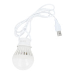 LED bulb to USB A warm white light 200 lm 3W 1 m white 585831