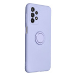 SILICONE RING Case for SAMSUNG Galaxy A34 5G violet 586551