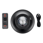 Projector STARS LED / Disco with bluetooth speaker + remote control + USB BTM0504 / HD-SPL black 586978