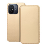 DUAL POCKET Book case for XIAOMI Redmi 12c gold 590965