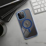 COLOR EDGE MAG COVER case compatible with MagSafe for IPHONE 15 Pro navy blue 593876