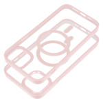 COLOR EDGE MAG COVER case compatible with MagSafe for IPHONE 14 Plus pink 593910