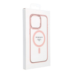 Color Edge Mag Cover case compatible with MagSafe for IPHONE 15 pink 593911