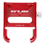 GUB bike holder for mobile phone P30 Aluminium red  594283