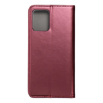 SMART MAGNETO Book case for MOTOROLA G54 burgundy 596016