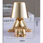 Table lamp bedside GOLD MAN Art Deco seat (version 6) MLTL 599532