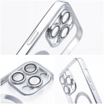 ELECTRO MAG COVER case compatible with MagSafe for SAMSUNG S24 silver 600263