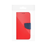 FANCY Book case for  XIAOMI Redmi Note 13 4G red / navy 600868