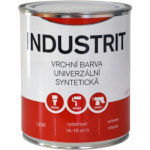 INDUSTRIT univerzální vrchní barva S2013, 1000 bílá, 0,6 l