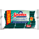 Spontex houbička na nádobí Scrub Flex, 3 ks