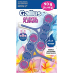 Gallus Oriental Flowers WC blok barvicí vodu, 2× 45 g