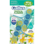 Gallus Tropical Flowers WC blok barvicí vodu, 2× 45 g