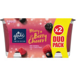 Glade svíčka vonná Merry Berry Cheers, 2× 129 g