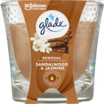 Glade svíčka vonná Sandalwood & Jasmine, 112 g