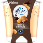 Glade svíčka vonná Honey & Chocolate, 112 g