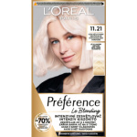 L'oreal Paris Préférence inzenzivní zesvětlovač na vlasy, Moscow ultra světlá studená perleťová blond 11.21