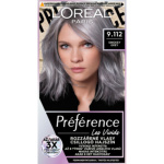 L'oreal Paris Préférence Vivid Colors barva na vlasy, Smokey Grey 9.112