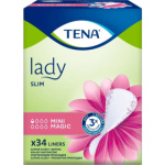 Tena Lady Slim Mini Magic slipové inkontinenční vložky, 34 ks