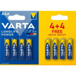 Varta High Energy, baterie AAA, alkalické, 8 ks, 961057