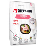 Krmivo Ontario Kitten Chicken 0,4kg 213-10033|X|X|KS