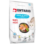 Krmivo Ontario Cat Hair & Skin 0,4kg 213-10173|X|X|KS