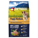 Krmivo Ontario Puppy Medium Lamb & Rice 6,5kg 214-10297|X|X|KS