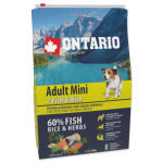 Krmivo Ontario Adult Mini Fish & Rice 2,25kg 214-10575|X|X|KS