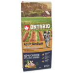 Krmivo Ontario Adult Medium Chicken & Potatoes 12kg 214-10638|X|X|KS