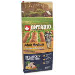 Krmivo Ontario Adult Medium Chicken & Potatoes 12kg 214-10638|X|X|KS