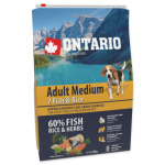 Krmivo Ontario Adult Medium Fish & Rice 2,25kg 214-10675|X|X|KS