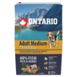 Krmivo Ontario Adult Medium Fish & Rice 2,25kg 214-10675|X|X|KS