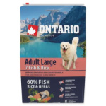 Krmivo Ontario Adult Large Fish & Rice 2,25kg 214-10775|X|X|KS