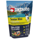 Krmivo Ontario Senior Mini Fish & Rice 0,75kg 214-11173|X|X|KS