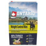 Krmivo Ontario Mini Weight Control Turkey & Potatoes 2,25kg 214-12545|X|X|KS