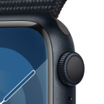 Apple Watch Series 9 41mm Temně inkoustový hliník s temně inkoustovým provlékacím sportovním řemínkem MR8Y3QC/A