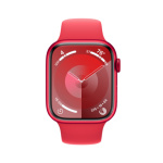 Apple Watch Series 9 45mm PRODUCT(RED) Červený hliník s PRODUCT(RED) sportovním řemínkem - S/M MRXJ3QC/A