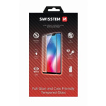 Swissten FULL GLUE, Color Frame, 2.5D ochranné sklo pro Apple iPhone XS MAX Black - Černé 54501721