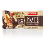 Nutrend DeNuts 40 g, slané arašídy v hořké čokoládě VM-036-40-SAČ