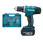 Makita DDF453SFX1 Aku vrtací šroubovák s příslušenstvím Li-ion LXT 18V/3,0Ah DDF453SFX1